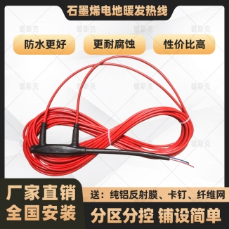 24K-PVC石墨烯電地暖發熱線